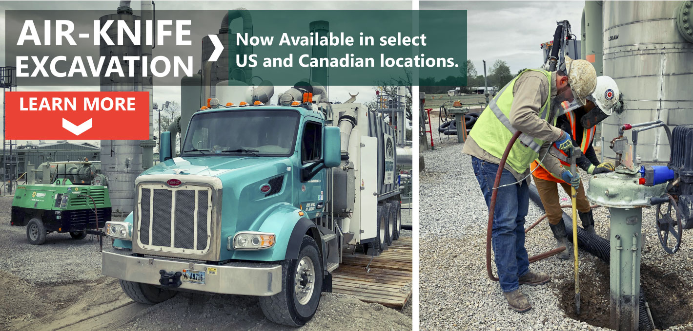 Air Knife - Excavation - Badger Daylighting™ - USA - Canada